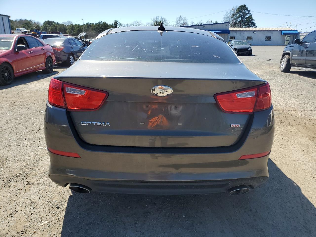2015 KIA Optima VIN 5XXGM4A76FG396299 Copart auction photo, front end / minor dent/scratches damage thumbnail 6