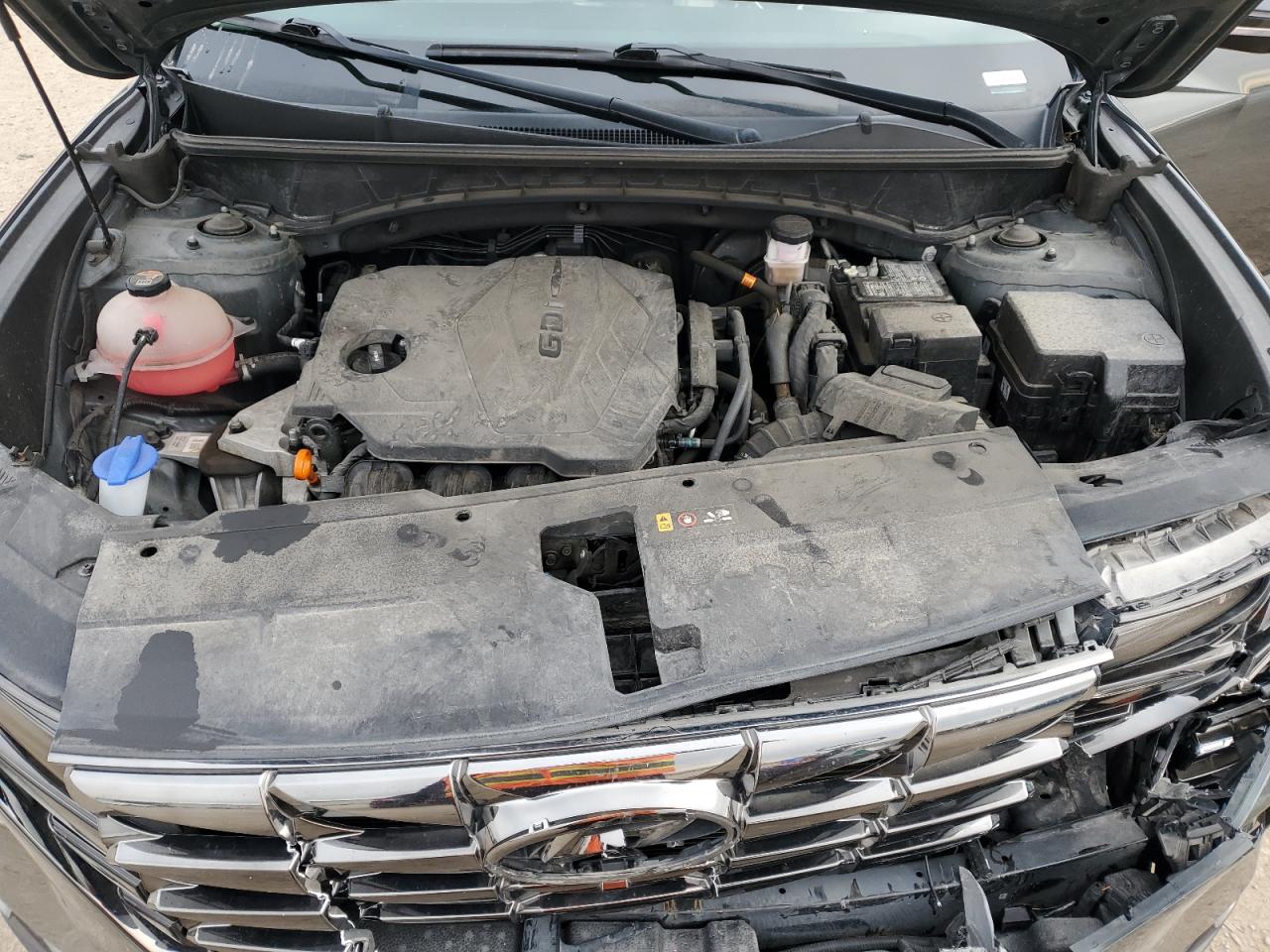 2022 Hyundai Tucson VIN 5NMJECAE5NH069582 Copart auction photo, rear end / front end damage thumbnail 14