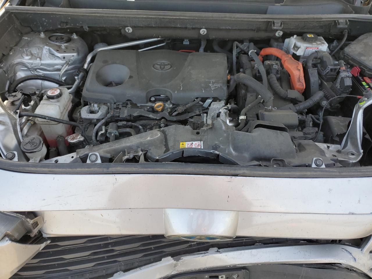 2021 Toyota RAV 4 VIN 4T3LWRFV8MU044686 Copart auction photo, front end damage thumbnail 13