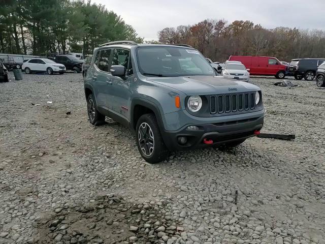 2015 Jeep Renegade VIN ZACCJBCT7FPC03935 Copart auction photo, side / front end damage thumbnail 12