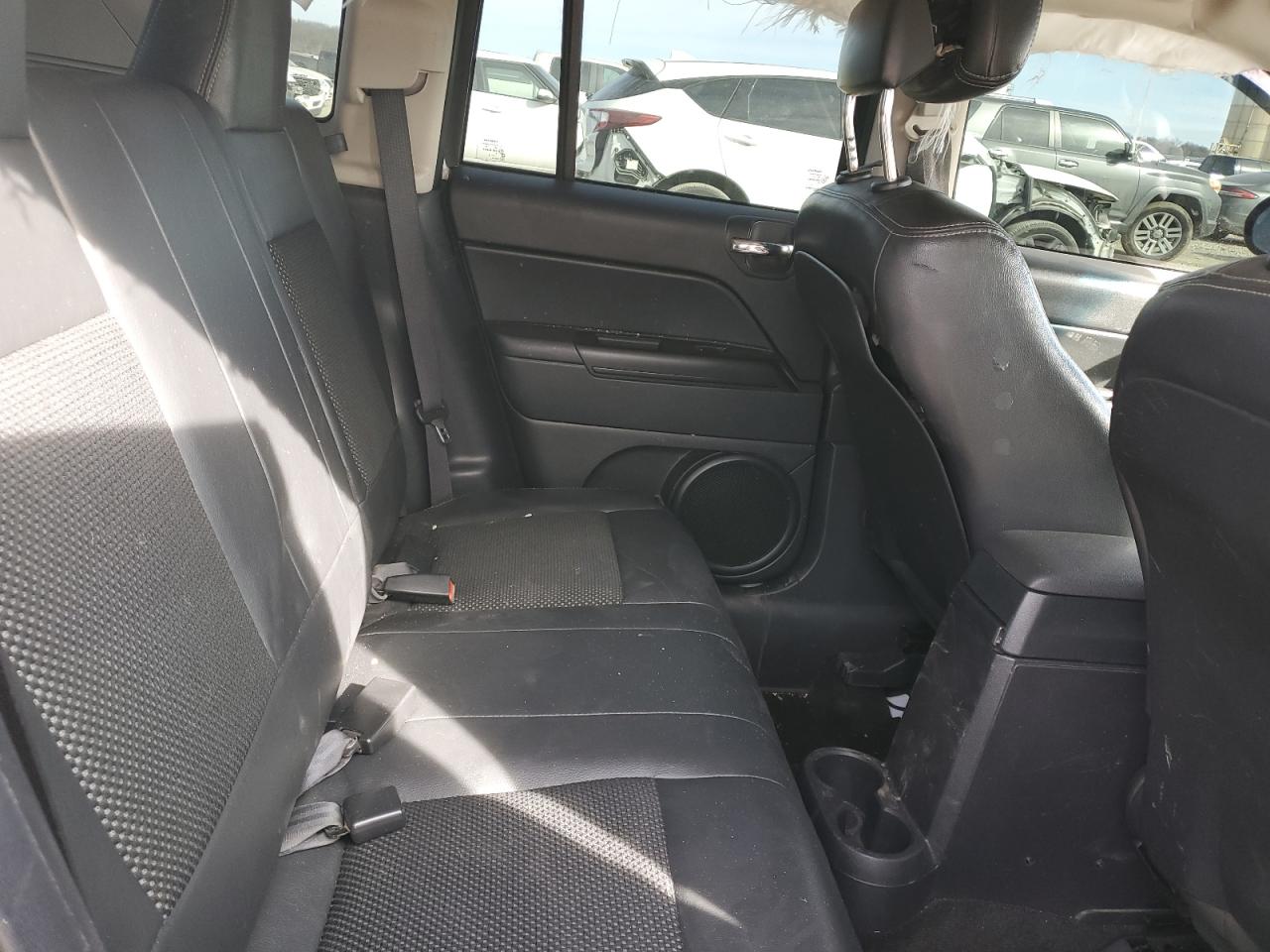 2015 Jeep Compass VIN 1C4NJCBA5FD342507 Copart auction photo, undercarriage / side damage thumbnail 12
