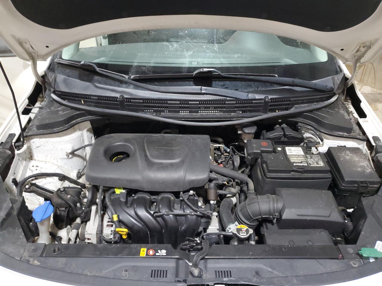 2018 KIA Rio VIN 3KPA24AB2JE127315 Copart auction photo, front end / side damage thumbnail 11