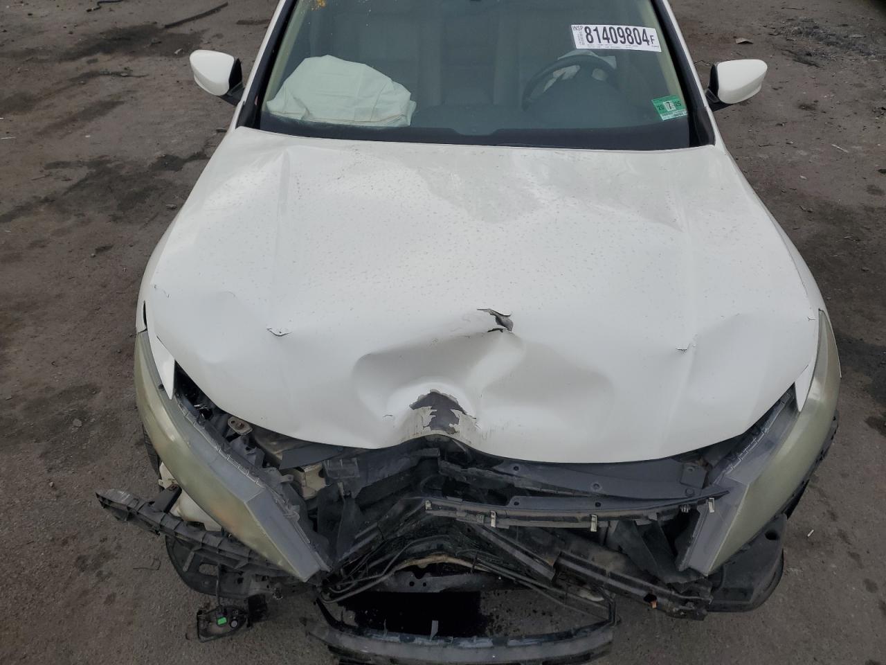 2012 Honda Crosstour VIN 5J6TF2H58CL010750 Copart auction photo, front end / mechanical damage thumbnail 14