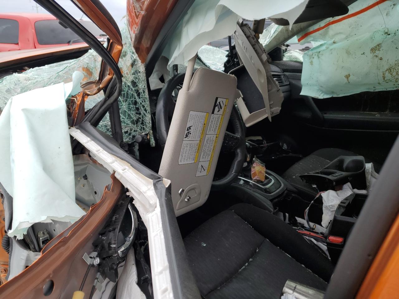 2019 Nissan Rogue VIN JN8AT2MV9KW375418 Copart auction photo, all over damage thumbnail 8