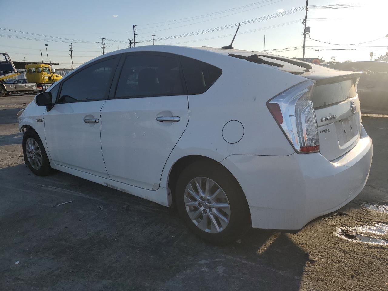 2014 Toyota Prius VIN JTDKN3DP8E3064019 Copart auction photo, front end / rear end damage thumbnail 2