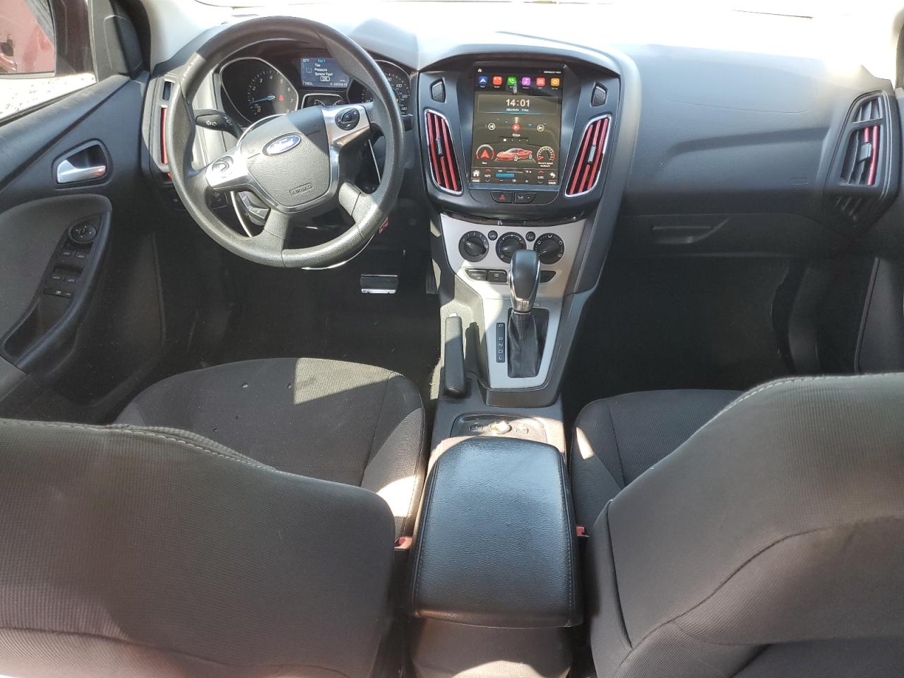 2014 Ford Focus VIN 1FADP3F24EL357278 Copart auction photo, rear end / minor dent/scratches damage thumbnail 8