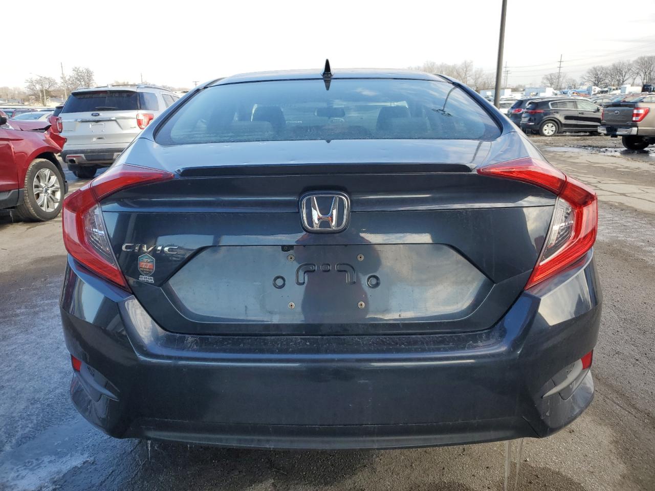 2018 Honda Civic VIN JHMFC1F32JX014451 Copart auction photo, front end damage thumbnail 6