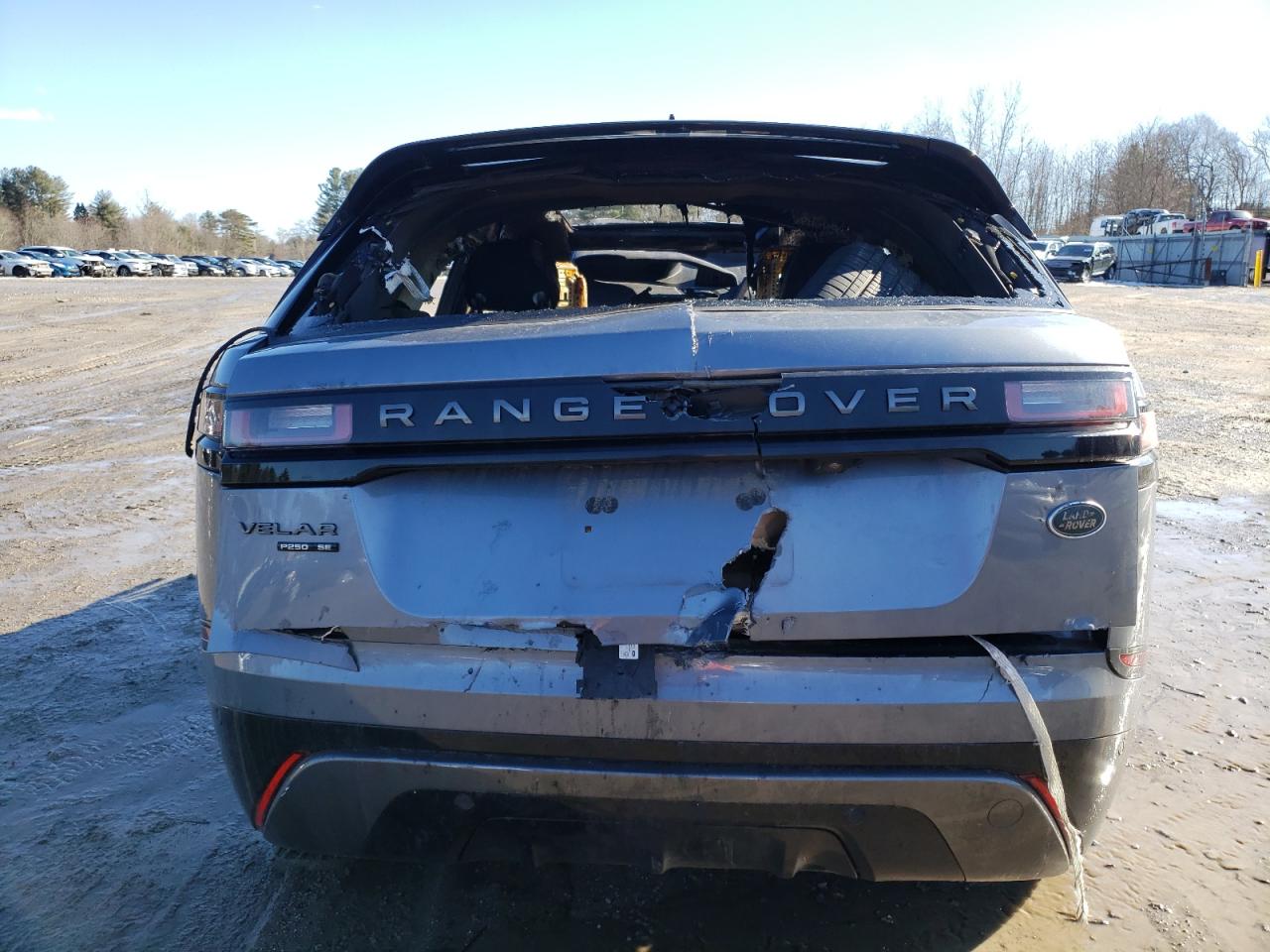 2018 Land Rover Range Rover VIN SALYL2RX1JA741008 Copart auction photo, burn damage thumbnail 6