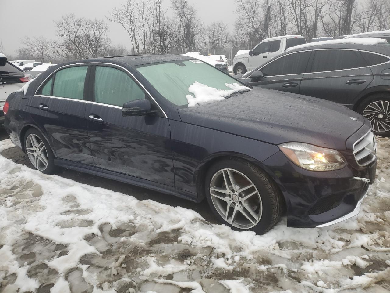 2014 Mercedes-Benz E-klasse VIN WDDHF8JB1EA991491 Copart auction photo, mechanical / minor dent/scratches damage thumbnail 4
