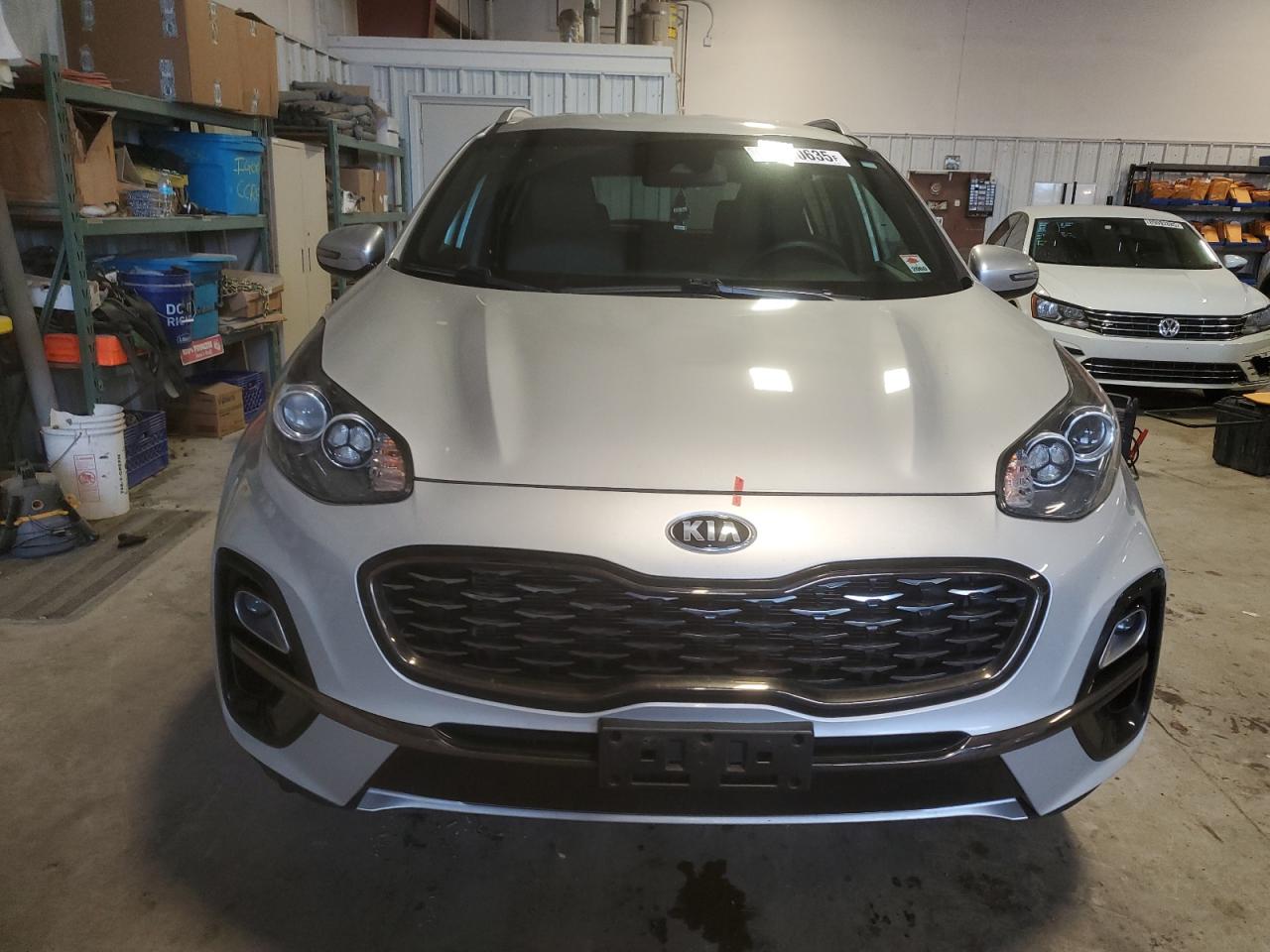 2021 KIA Sportage VIN KNDP6CAC6M7895501 Copart auction photo, vandalism / side damage thumbnail 5