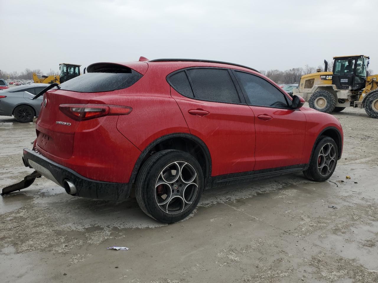 2018 Alfa Romeo Stelvio VIN ZASFAKPNXJ7B89602 Copart auction photo, all over / minor dent/scratches damage thumbnail 3