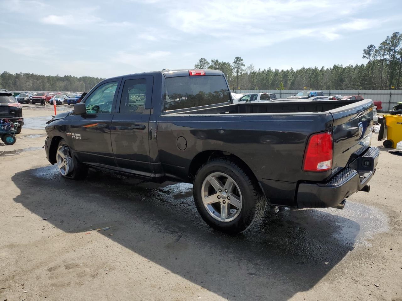 2018 RAM 1500 VIN 1C6RR7FTXJS206981 Copart auction photo, rollover damage thumbnail 2