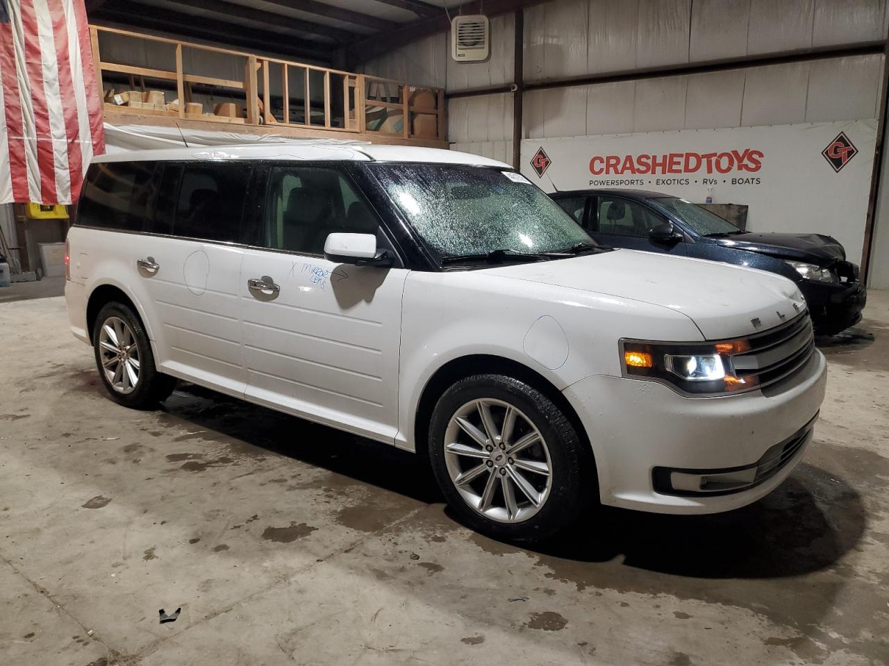 2019 Ford Flex VIN 2FMGK5D84KBA30069 Copart auction photo, front end / minor dent/scratches damage thumbnail 4