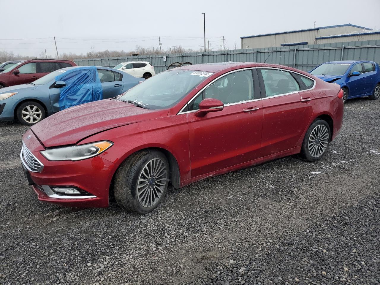 2017 Ford Fusion VIN 3FA6P0T97HR376129
