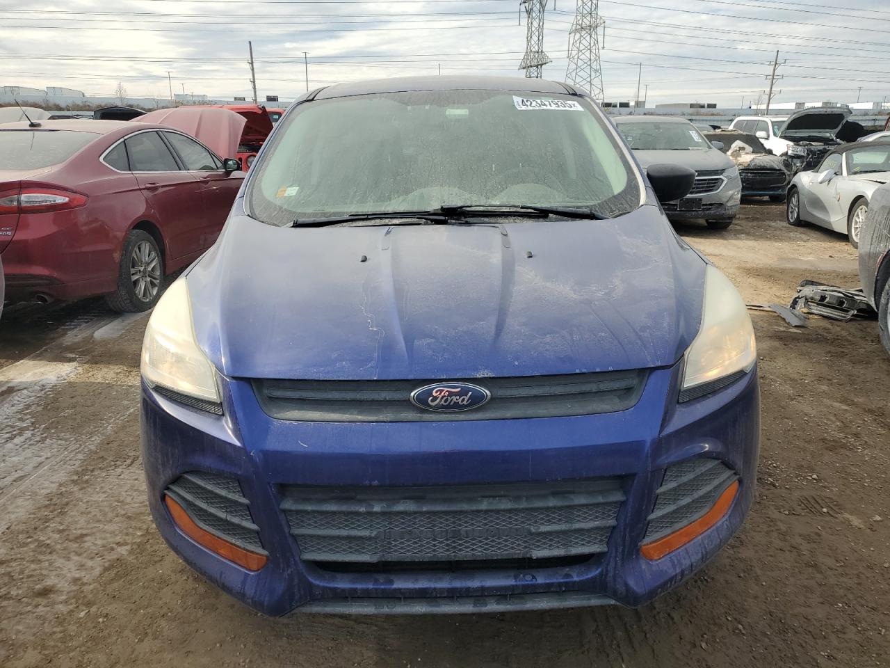 2013 Ford Escape VIN 1FMCU0F74DUD94781 Copart auction photo, rear end / side damage thumbnail 5