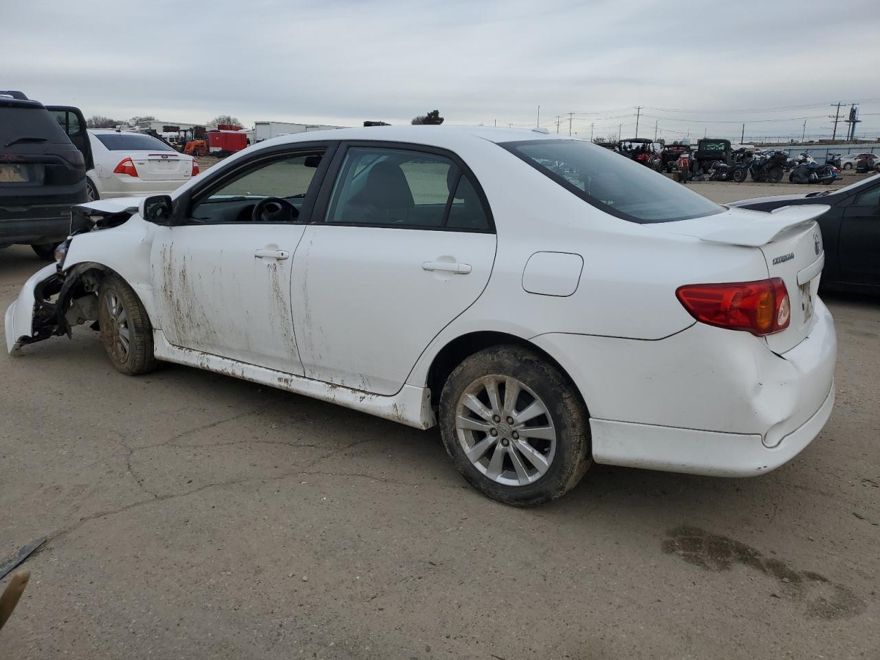 2009 Toyota Corolla VIN 1NXBU40E19Z048057 Copart auction photo, front end / undercarriage damage thumbnail 2