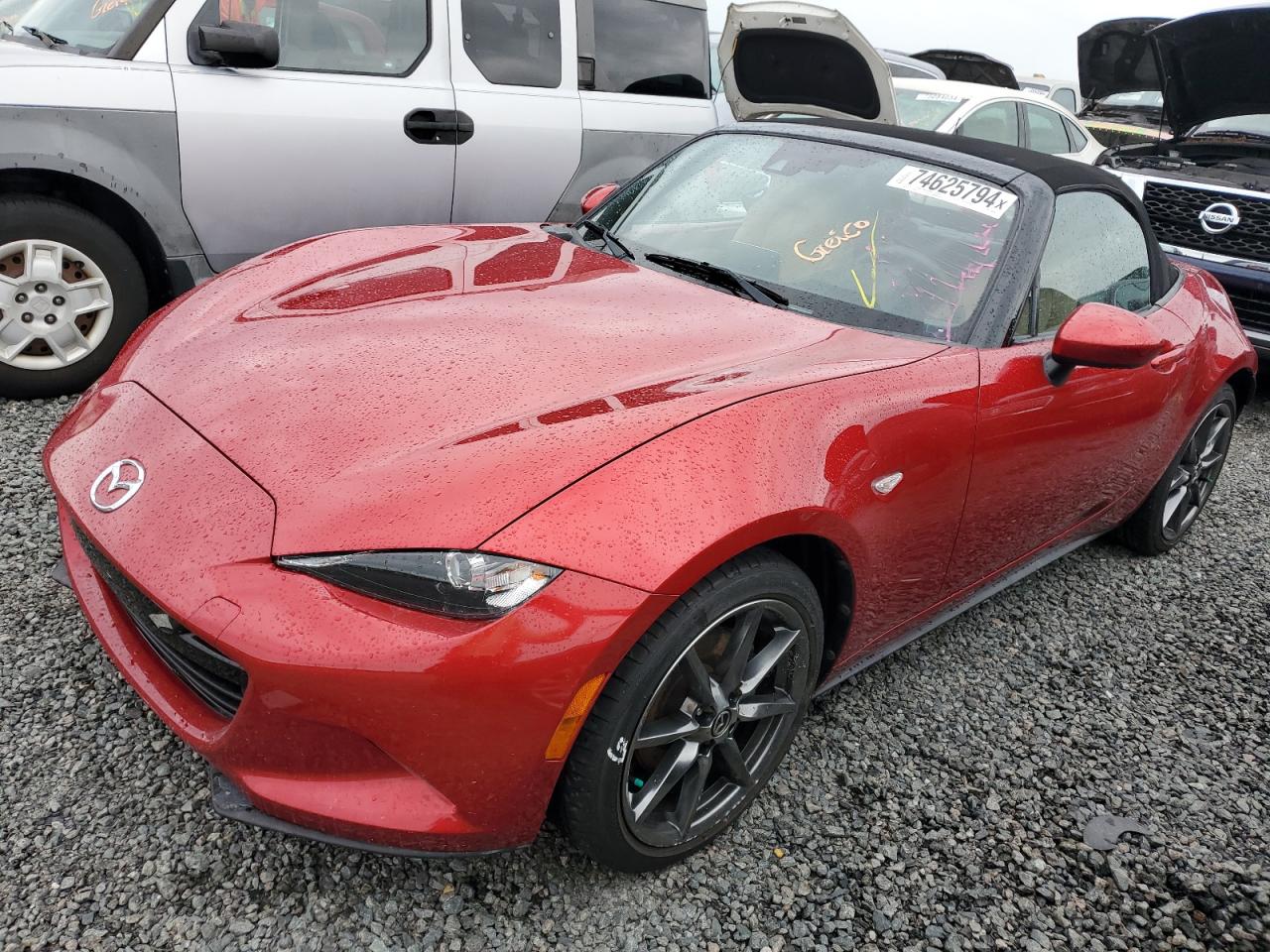 2016 Mazda MX-5 VIN JM1NDAD73G0100448