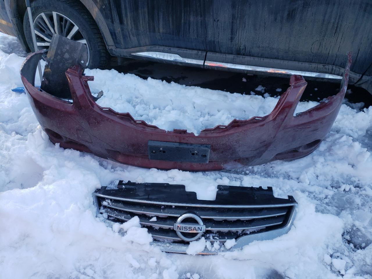 2010 Nissan Altima VIN 1N4BL2AP8AN461996 Copart auction photo, front end / hail damage thumbnail 12