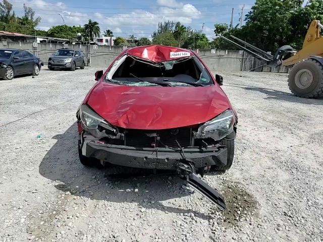 2019 Toyota Corolla VIN 5YFBURHE4KP922832 Copart auction photo, front end / top/roof damage thumbnail 14