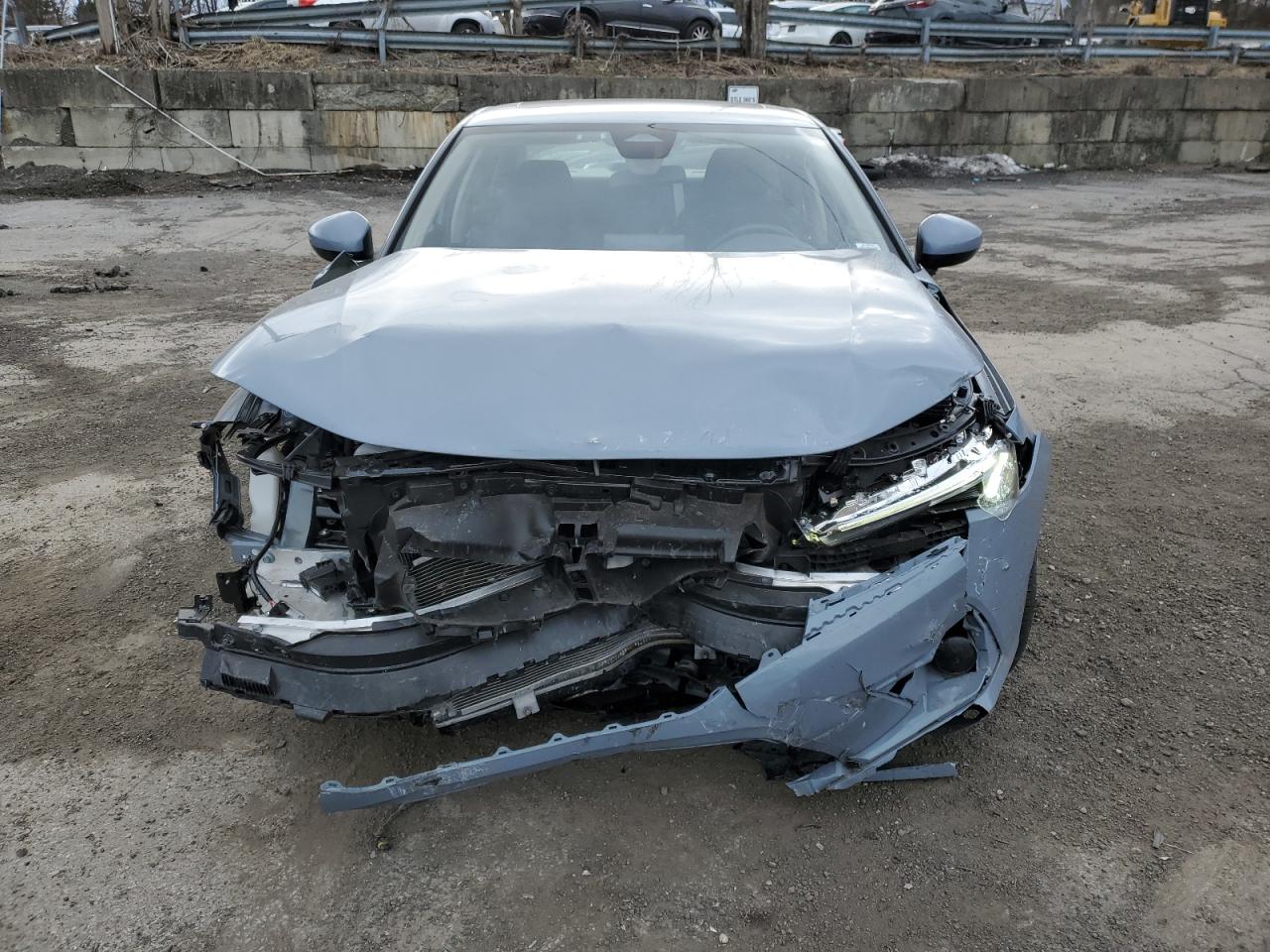2024 Honda Civic VIN 2HGFE1F71RH308620 Copart auction photo, front end / side damage thumbnail 5