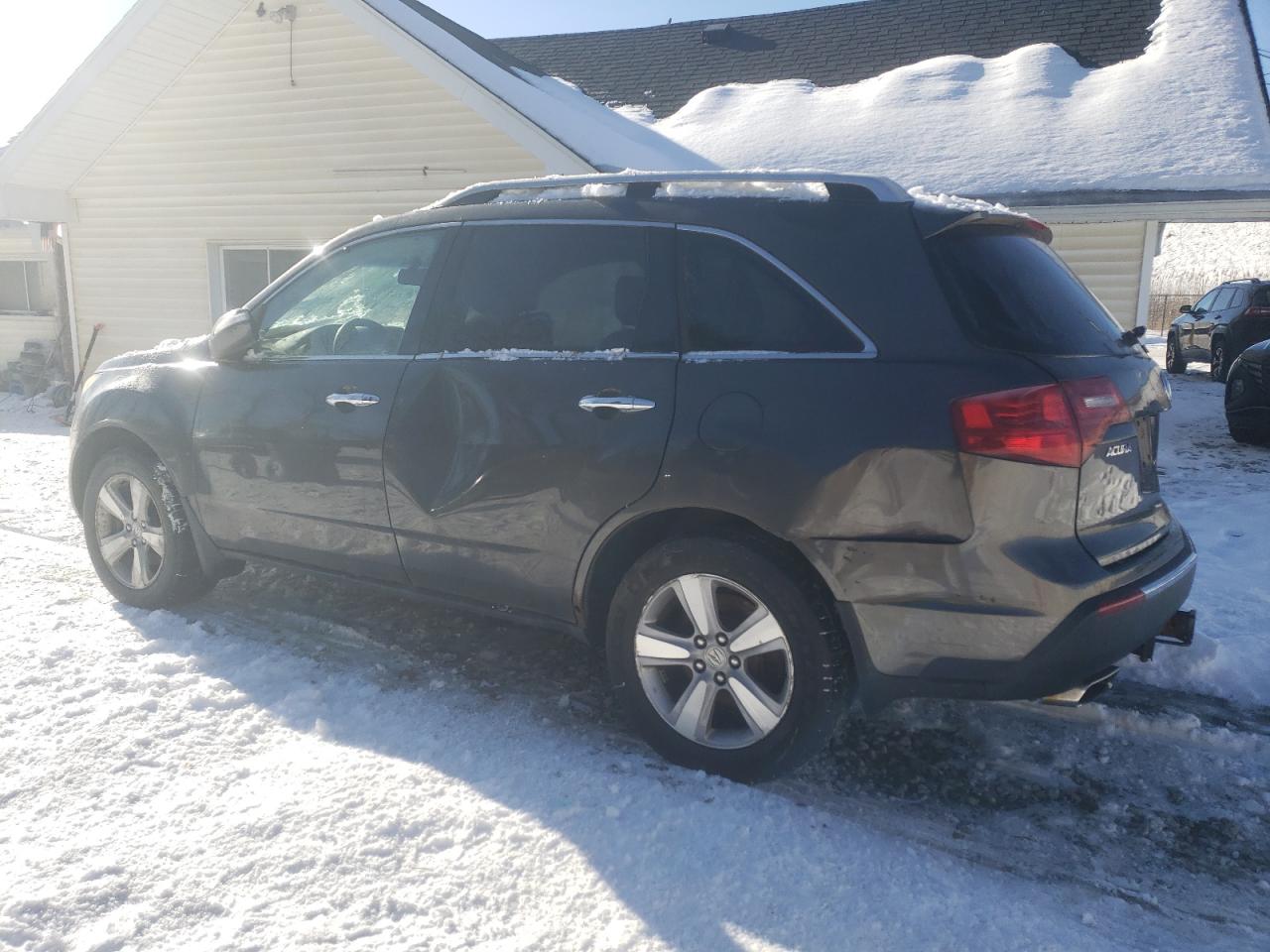 2011 Acura MDX VIN 2HNYD2H40BH513655 Copart auction photo, rear end / side damage thumbnail 2