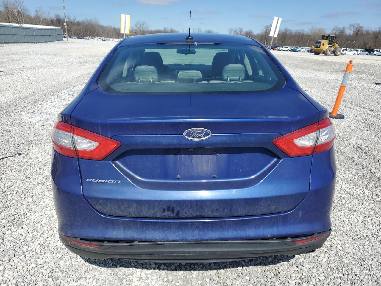 2016 Ford Fusion VIN 1FA6P0G79G5106667 Copart auction photo, rear end / side damage thumbnail 6