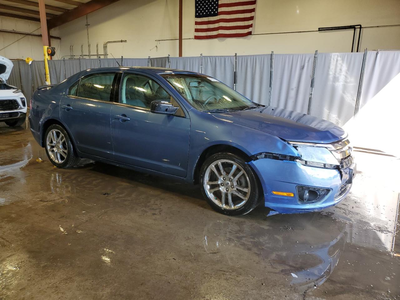2010 Ford Fusion VIN 3FAHP0HA4AR370404 Copart auction photo, front end / rear end damage thumbnail 4