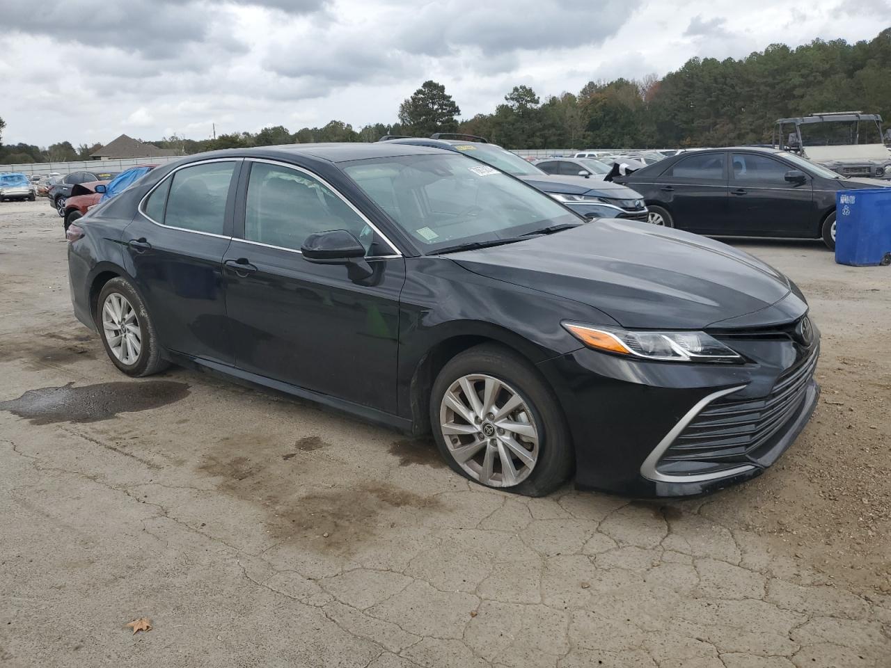 2022 Toyota Camry VIN 4T1C11AK8NU691726 Copart auction photo, side / minor dent/scratches damage thumbnail 4