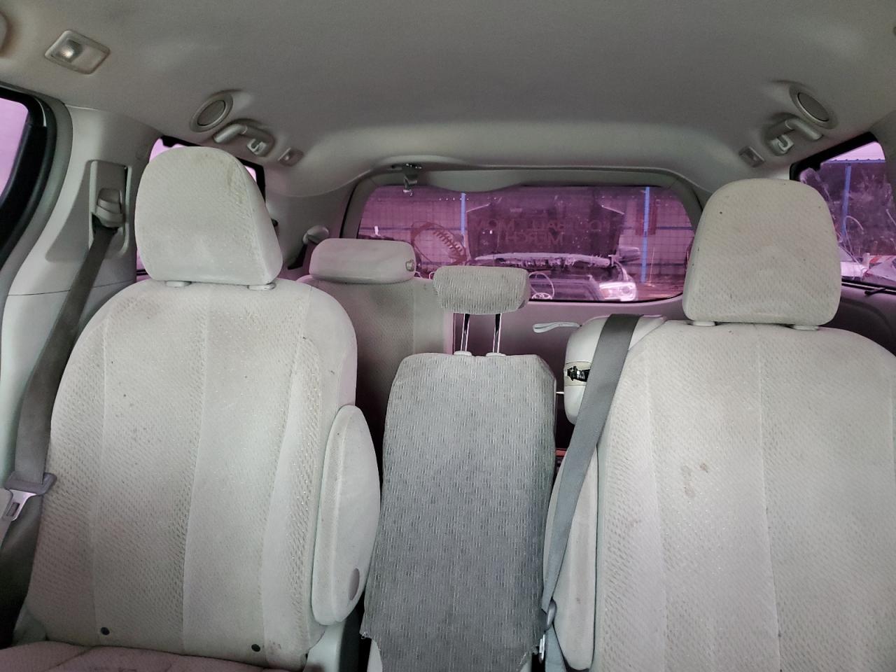 2012 Toyota Sienna VIN 5TDKK3DC3CS264940 Copart auction photo, front end / rear end damage thumbnail 10