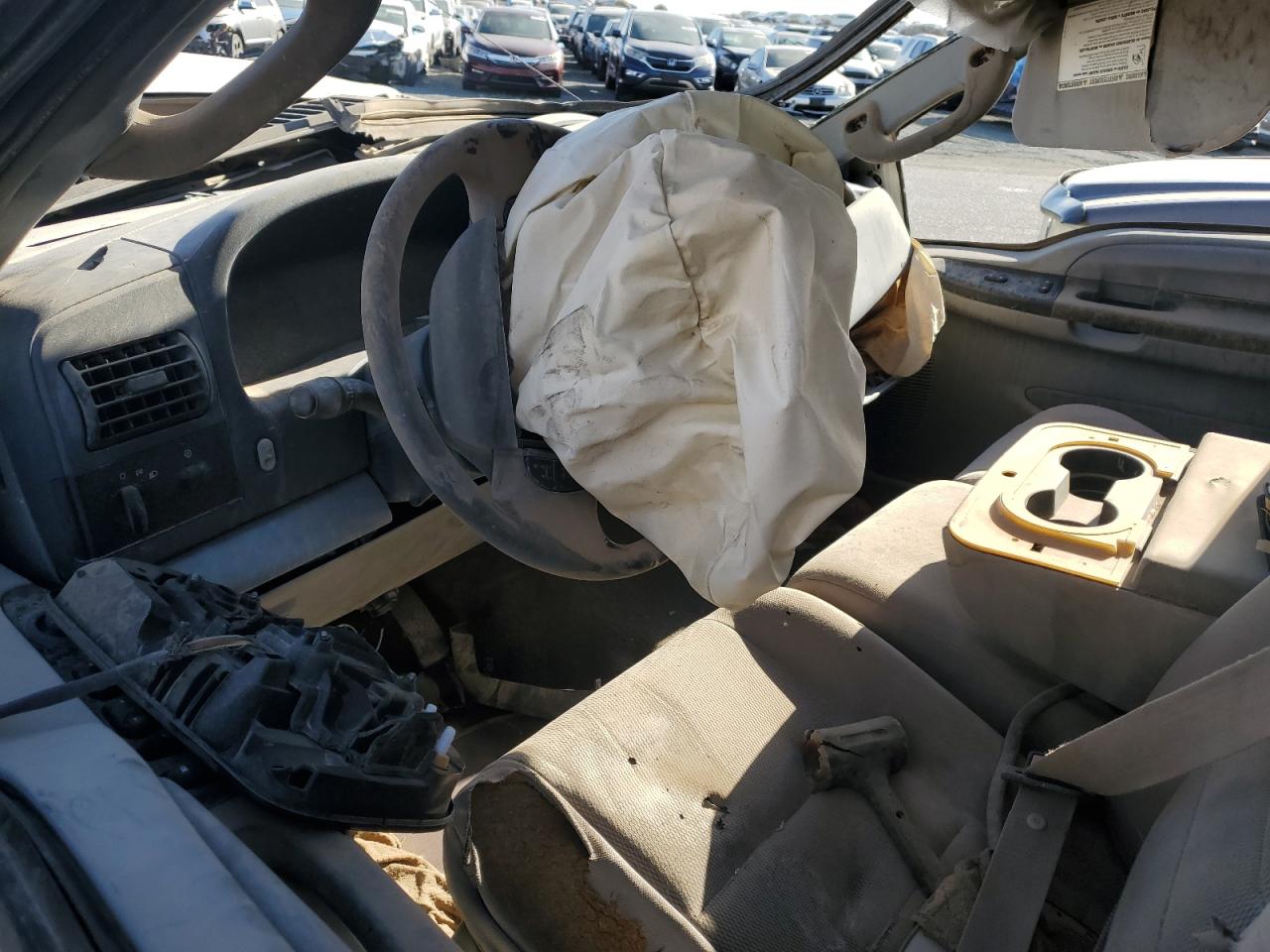 2006 Ford F250 VIN 1FTSW21P56EB30222 Copart auction photo, all over damage thumbnail 8