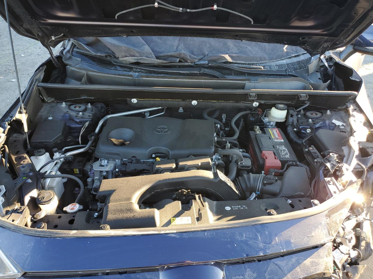 2019 Toyota RAV 4 VIN JTMW1RFV0KD501920 Copart auction photo, front end damage thumbnail 12