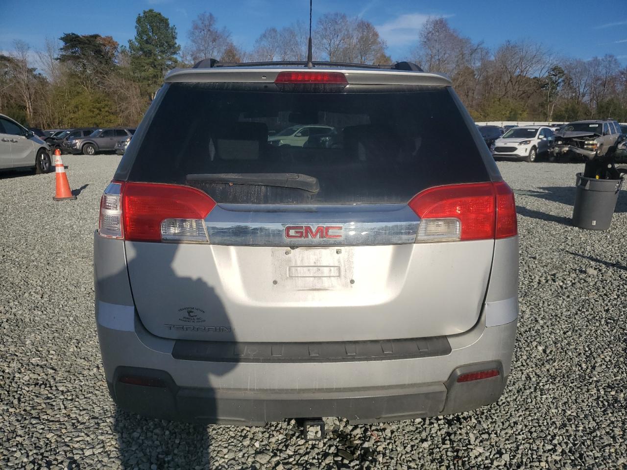 2011 GMC Terrain VIN 2CTALUECXB6343094 Copart auction photo, all over damage thumbnail 6
