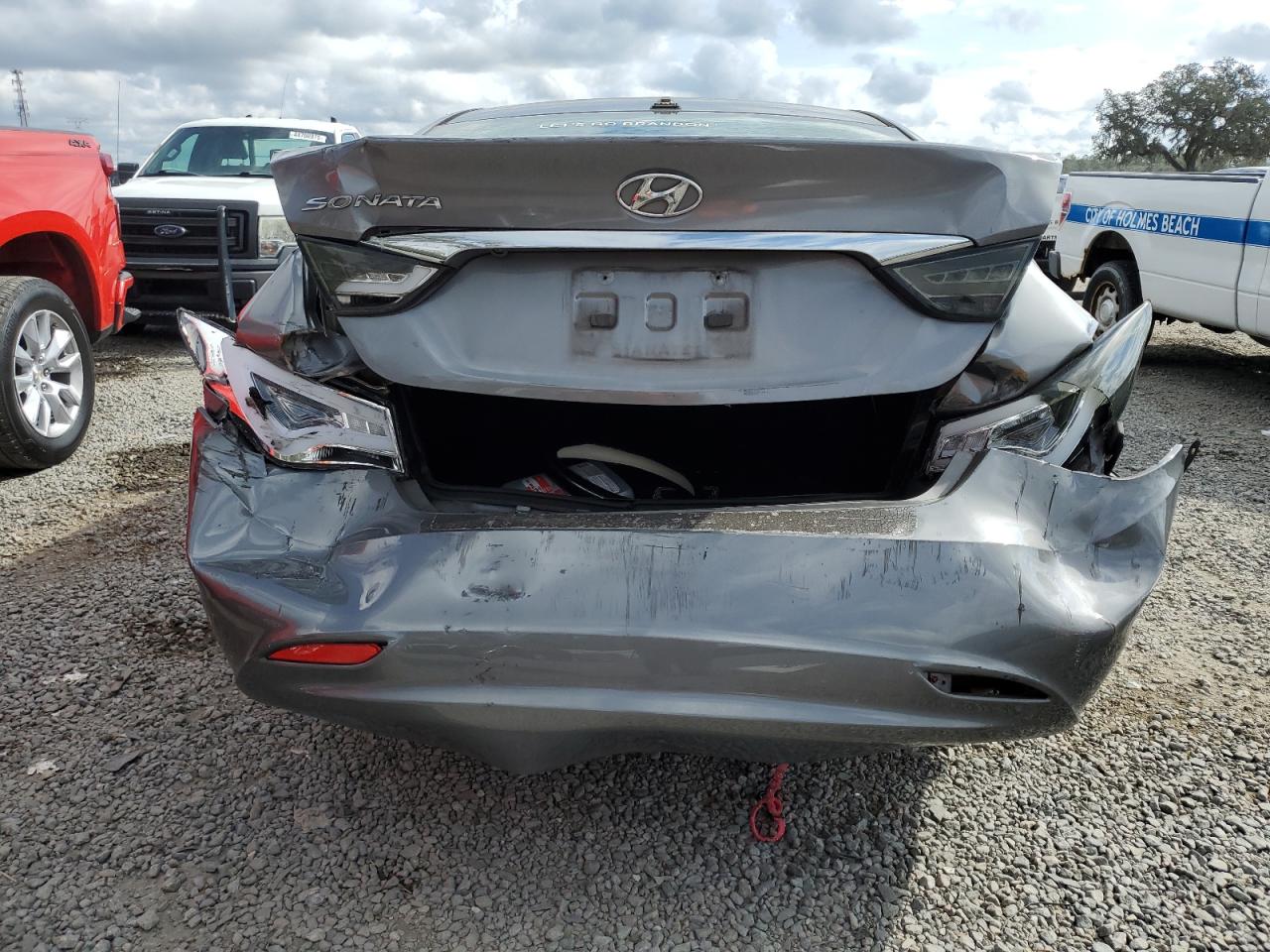 2012 Hyundai Sonata VIN 5NPEB4AC0CH462033 Copart auction photo, rear end damage thumbnail 6