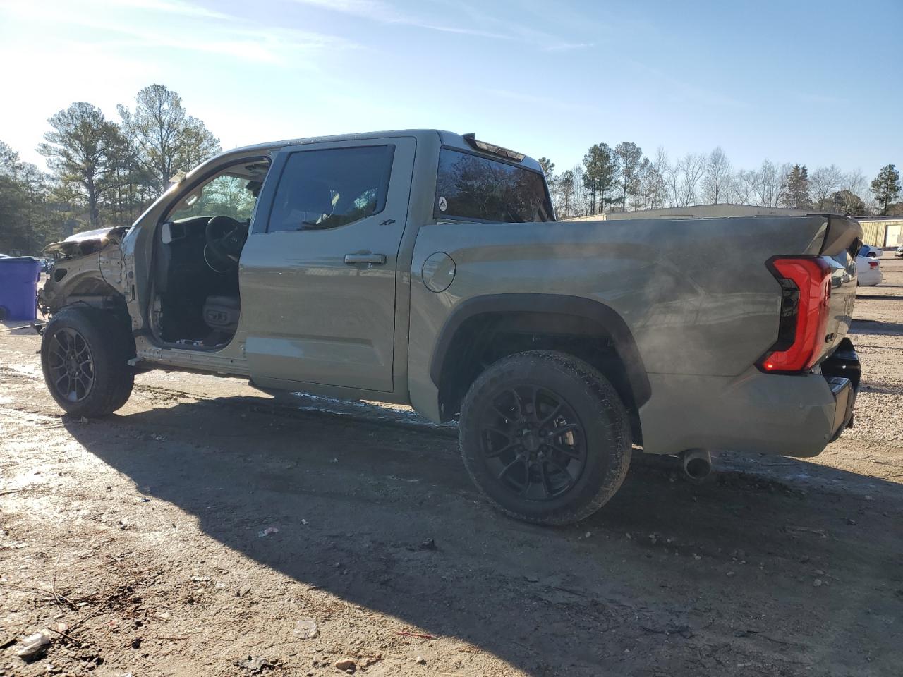 2024 Toyota Tundra VIN 5TFLA5DB4RX198170 Copart auction photo, front end / side damage thumbnail 2