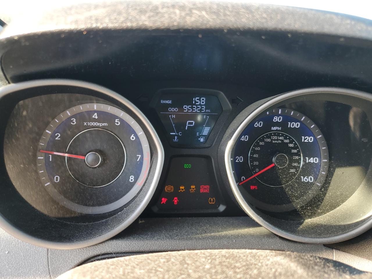 2013 Hyundai Elantra VIN KMHDH4AE2DU897568 Copart auction photo, front end damage thumbnail 9