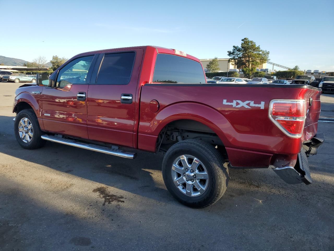 2013 Ford F-150 VIN 1FTFW1ET6DKE28909 Copart auction photo, front end / rear end damage thumbnail 2
