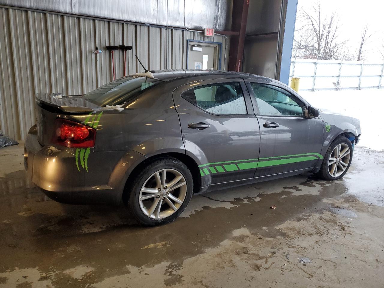 2014 Dodge Avenger VIN 1C3CDZABXEN189664 Copart auction photo, front end damage thumbnail 3