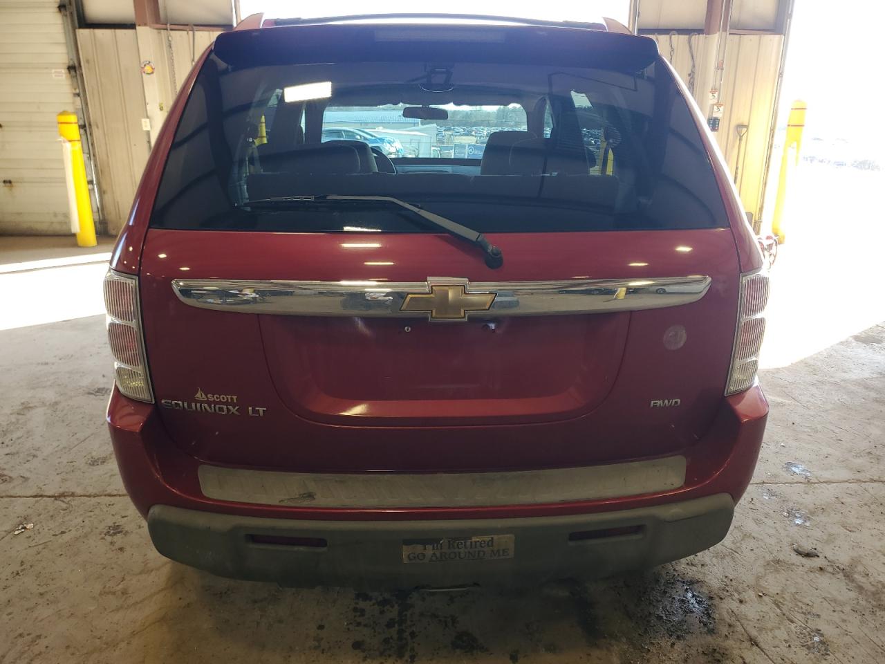 2006 Chevrolet Equinox VIN 2CNDL73FX66143759 Copart auction photo, front end damage thumbnail 6