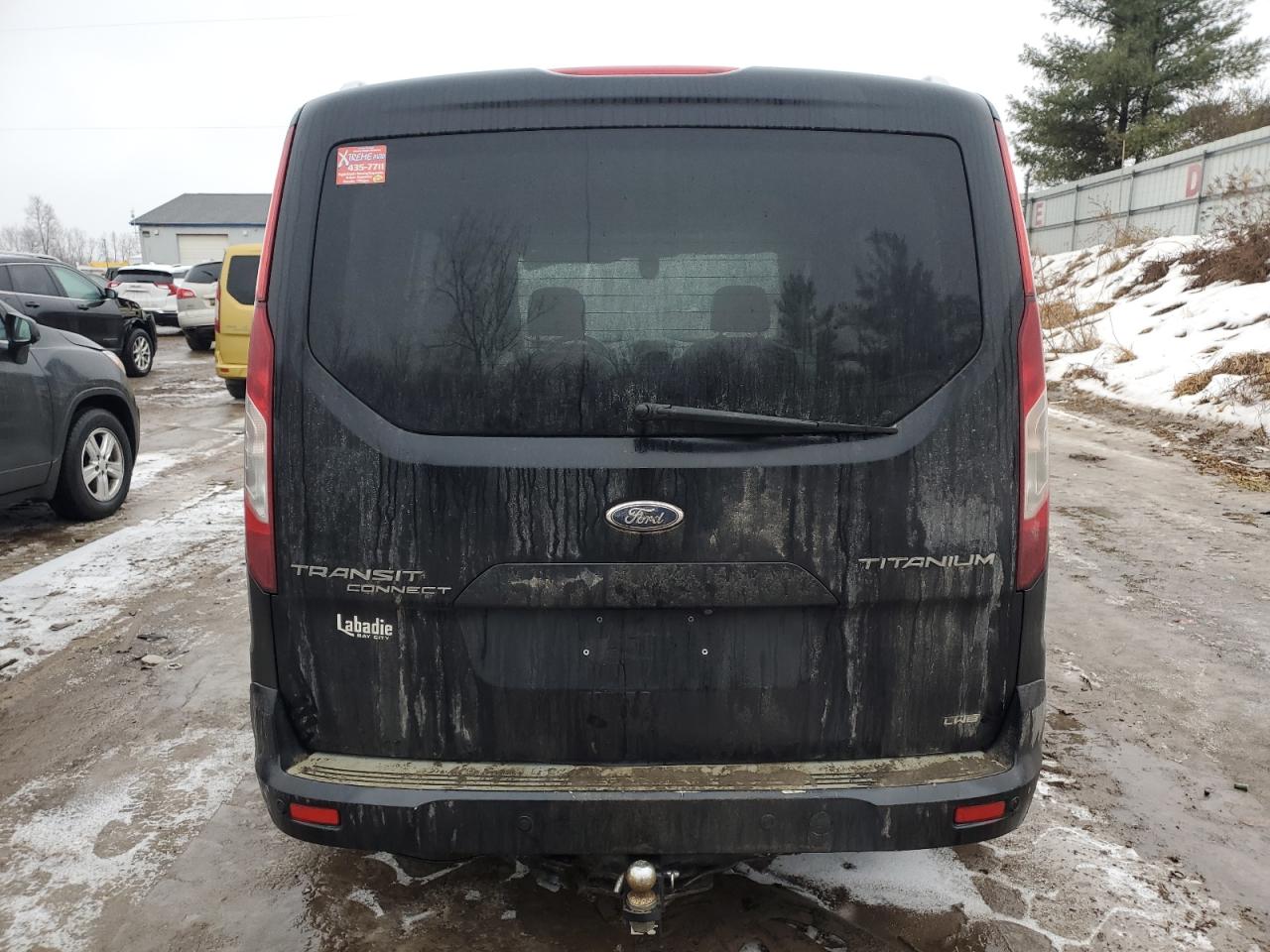 2015 Ford Transit VIN NM0GE9G76F1219343 Copart auction photo, front end / side damage thumbnail 6