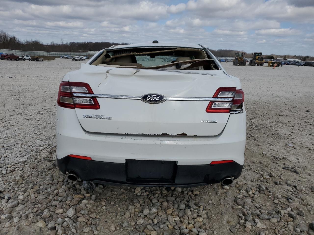 2013 Ford Taurus VIN 1FAHP2D85DG167564 Copart auction photo, rollover damage thumbnail 6