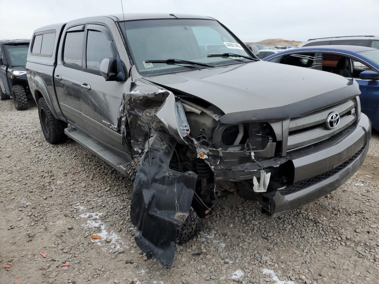2006 Toyota Tundra VIN 5TBDT48126S551140 Copart auction photo, front end / side damage thumbnail 4