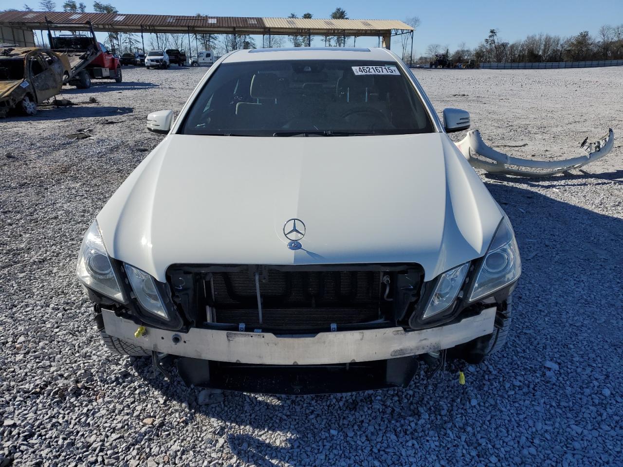 2010 Mercedes-Benz E-klasse VIN WDDHF5GB2AA193453 Copart auction photo, front end damage thumbnail 5