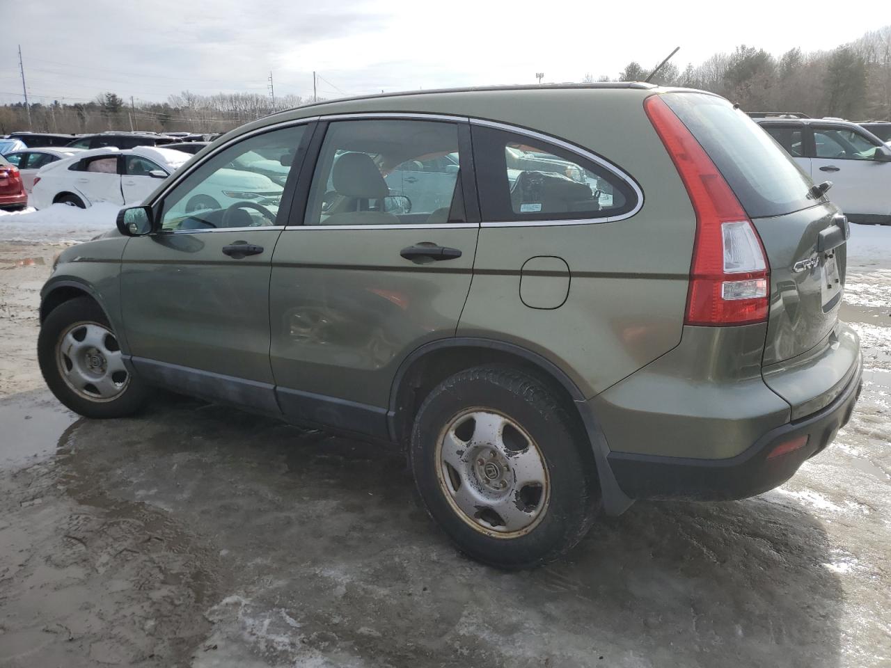 2009 Honda CR-V VIN 5J6RE48379L005930 Copart auction photo, front end / side damage thumbnail 2