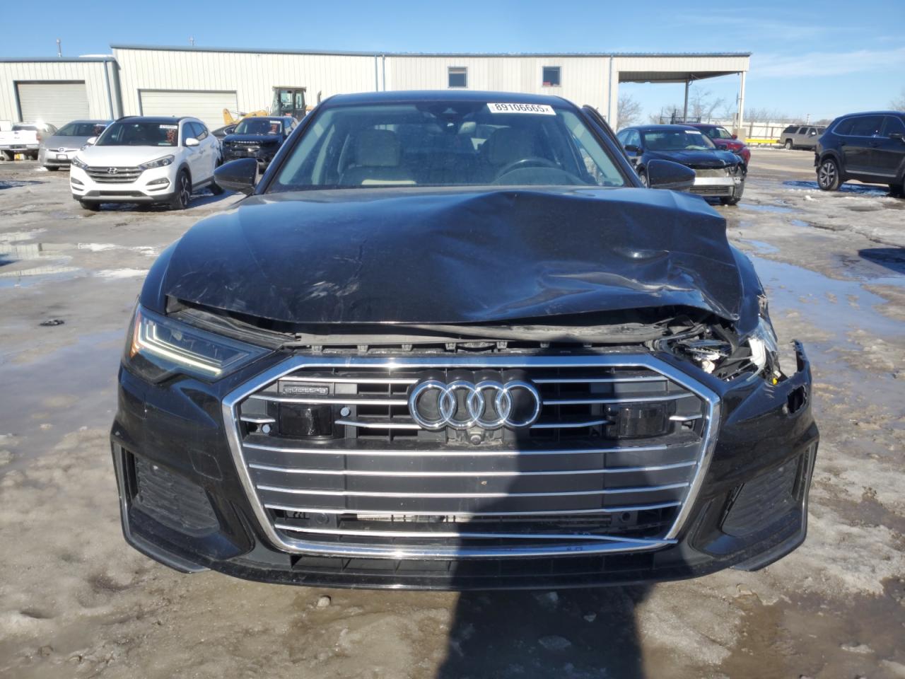 2019 Audi A6 VIN WAUM2AF24KN104035 Copart auction photo, front end damage thumbnail 5