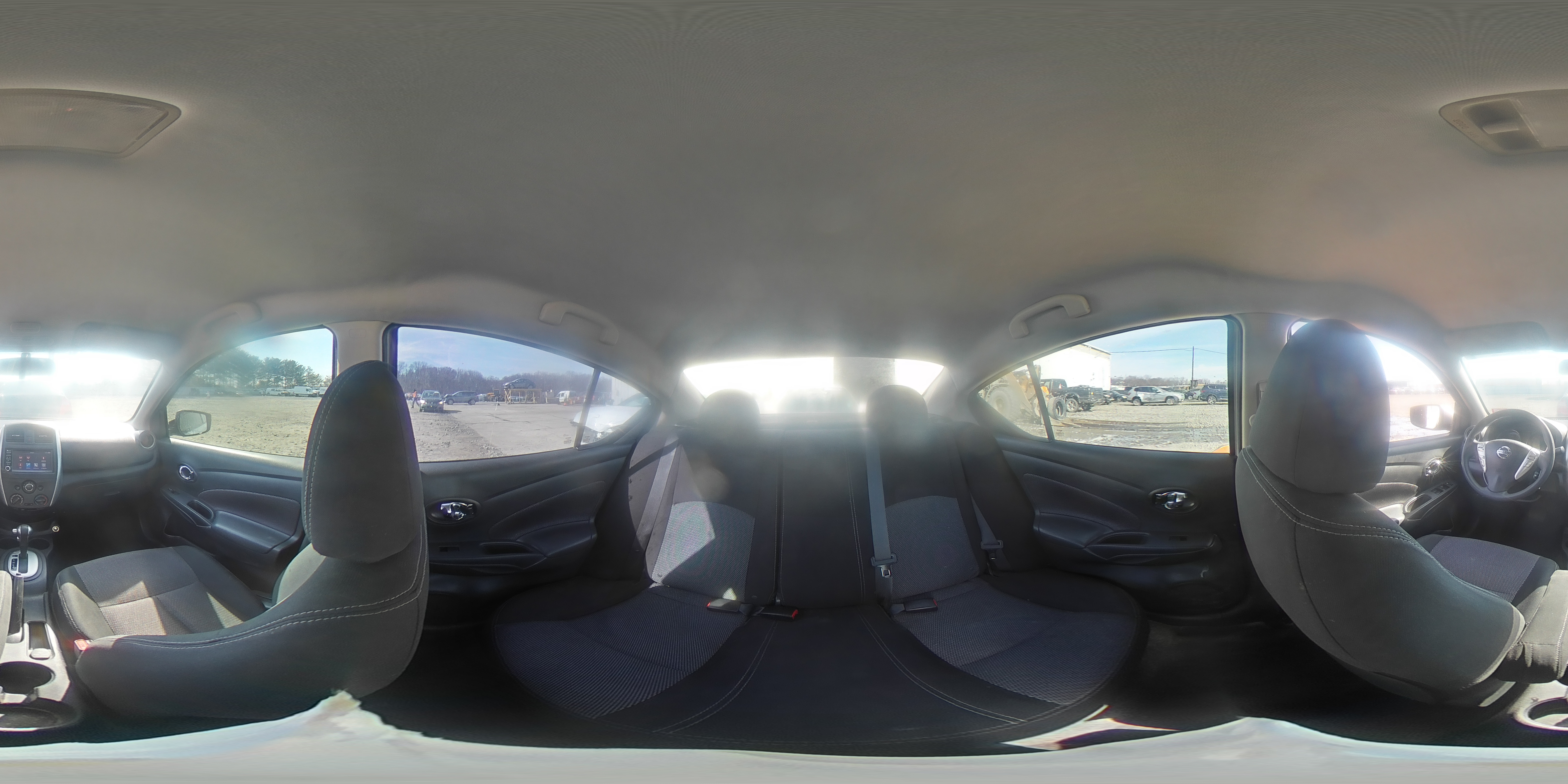2019 Nissan Versa VIN 3N1CN7AP8KL825053 Copart auction photo, rear end damage thumbnail 14