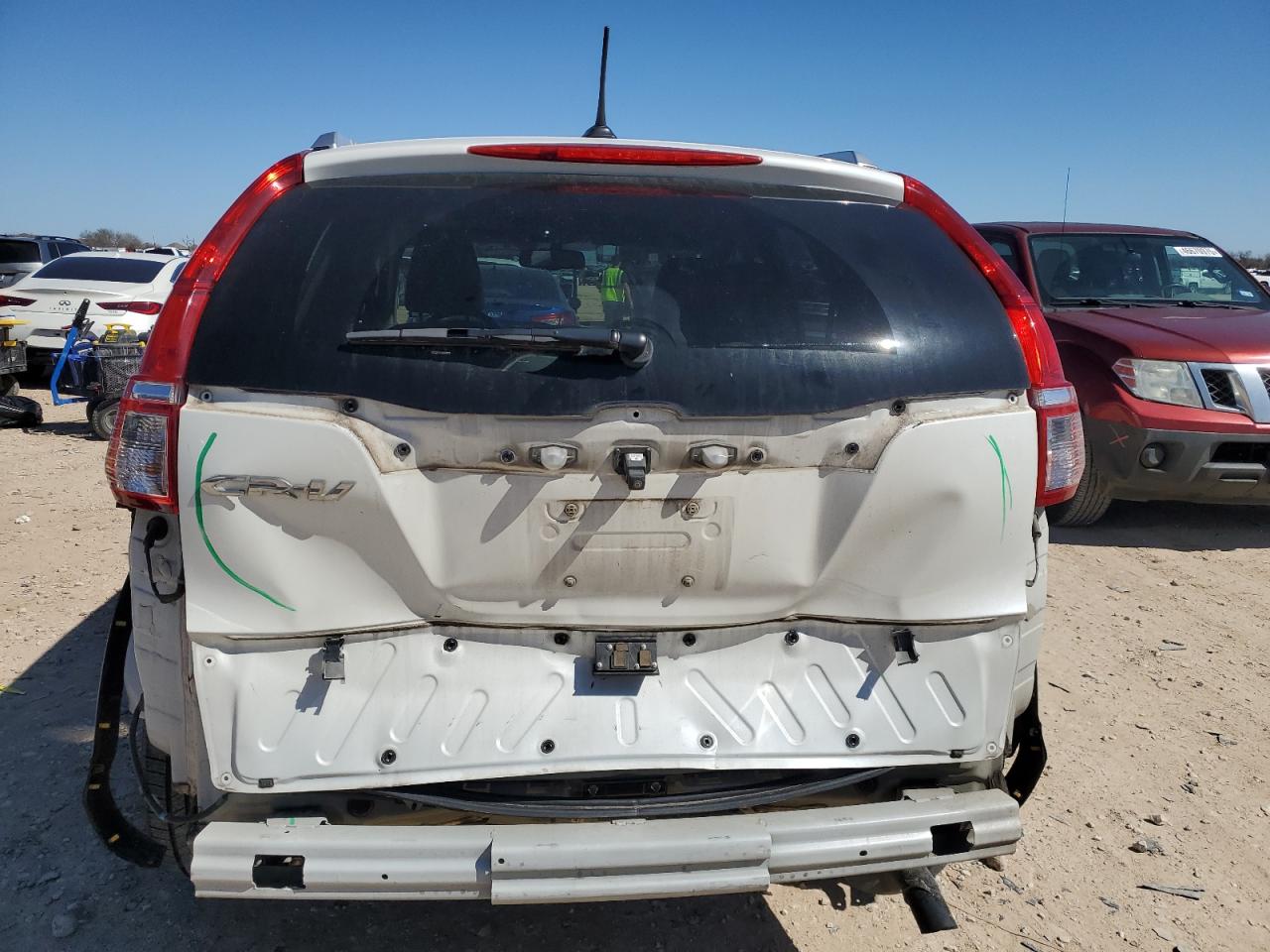 2016 Honda CR-V VIN 5J6RM3H77GL024894 Copart auction photo, rear end / minor dent/scratches damage thumbnail 6