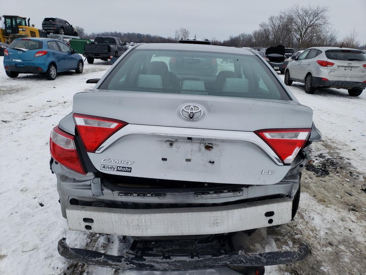 2017 Toyota Camry VIN 4T1BF1FK2HU325609 Copart auction photo, rear end / minor dent/scratches damage thumbnail 6