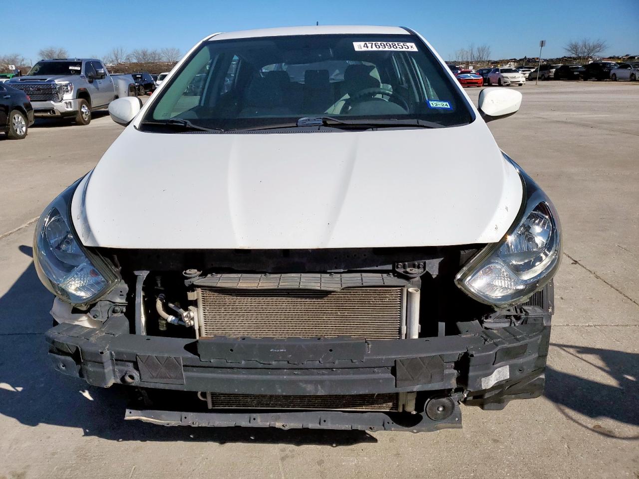 2013 Hyundai Accent VIN KMHCT5AE8DU094571 Copart auction photo, front end damage thumbnail 5