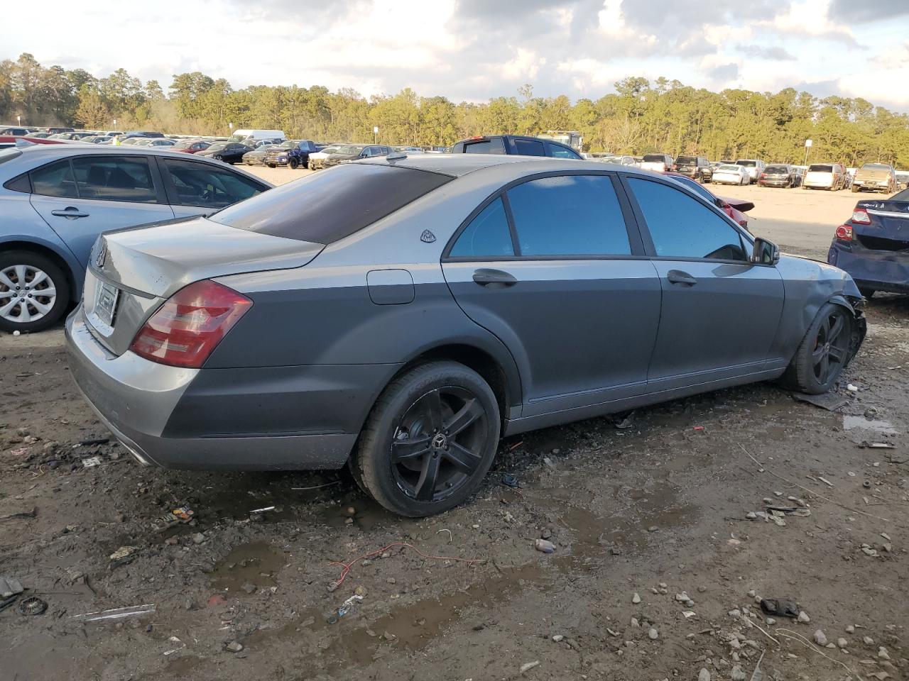 2012 Mercedes-Benz S-klasse VIN WDDNG7DB0CA473570 Copart auction photo, front end / water/flood damage thumbnail 3