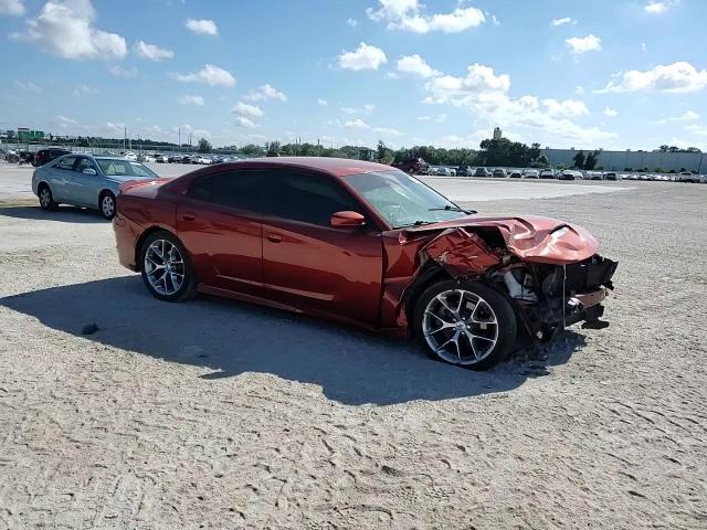 2021 Dodge Charger VIN 2C3CDXHG8MH569485 Copart auction photo, front end damage thumbnail 10